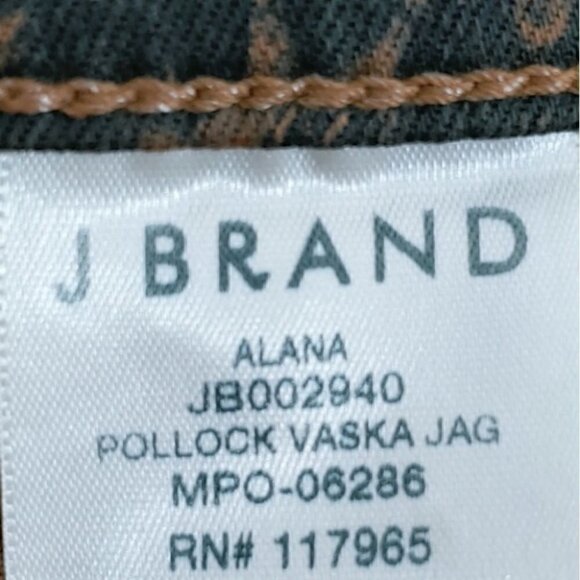 NWT J BRAND Alana photo ready leopard print high rise cropped jeans - Picture 9 of 13